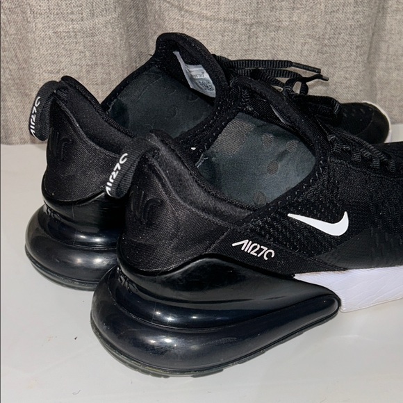 Nike Air Max 270 Black and White‎ Oreo Retro LowSneakers AH8050-002 Mens Size 10 - Picture 7 of 11